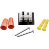 Подвесная люстра LUMION NATALINA 8232/8 COMFI LN25 193 LED GX70 8*10W 220V черный/прозрачный, металл/стекло